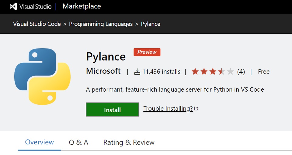 微软发布 Pylance：改善 VS Code 中的 Python 体验