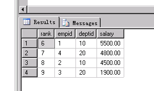 SQL2005利用ROW_NUMBER() OVER实现分页功能