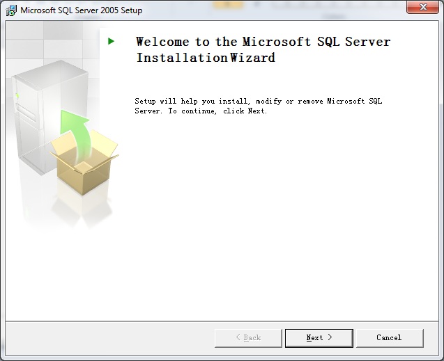 Win7 32/64位系统下安装SQL2005和SP3补丁安装教程[图文]