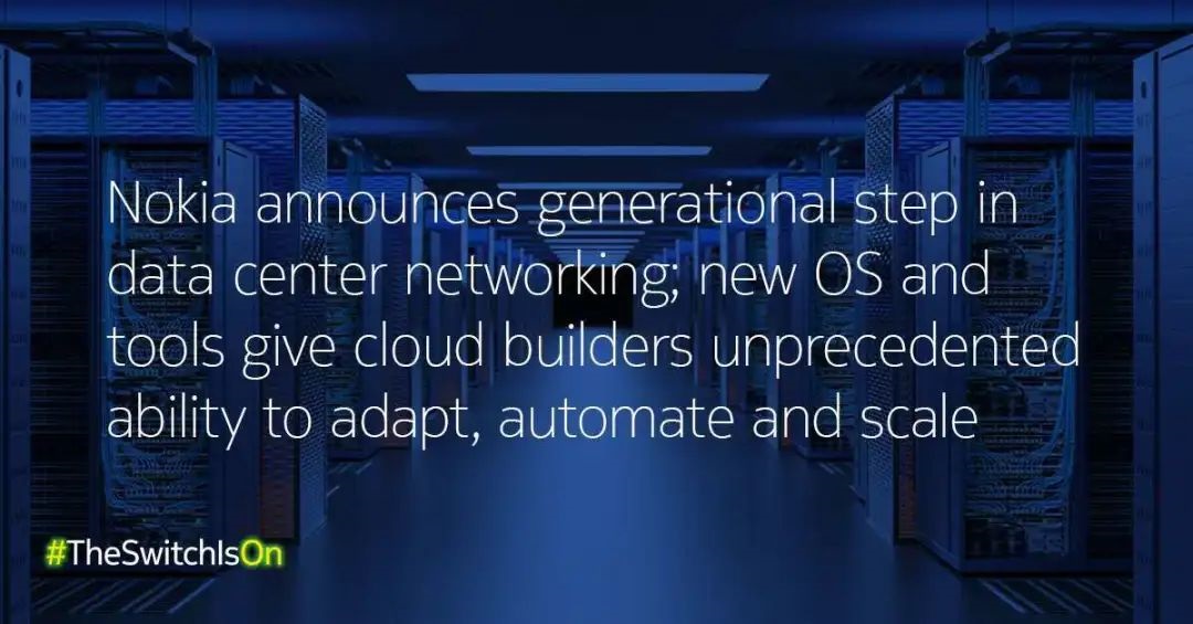 诺基亚推出网络操作系统 NOS ，苹果云数据中心部署采用