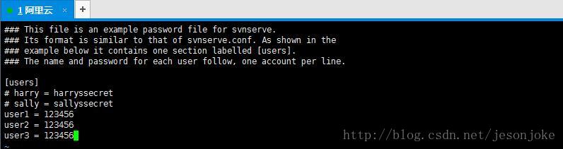 Linux服务器配置多个svn仓库流程详解