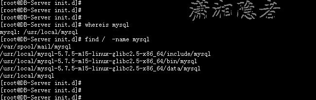Linux下卸载MySQL数据库