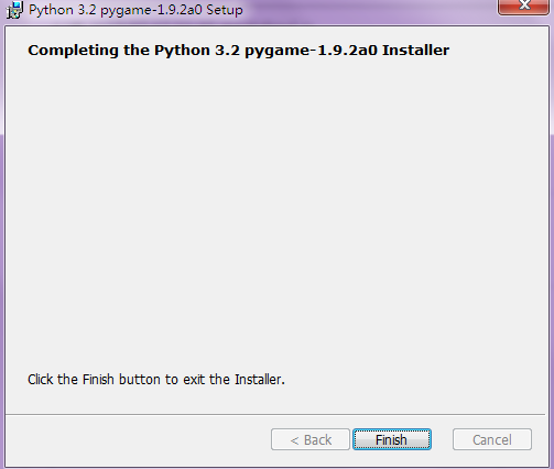 Python中pygame安装方法图文详解