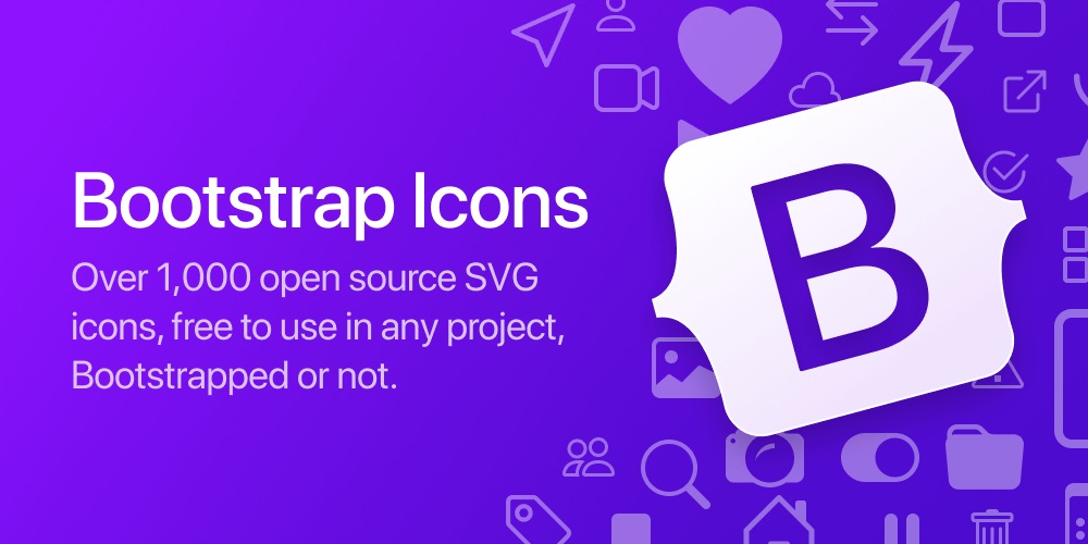 SVG 图标库 Bootstrap Icons 宣布开源：可免费使用