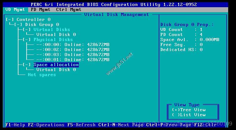 Dell R730服务器6i阵列卡Raid5配置方法(热备)
