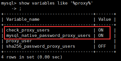 Mysql 5.7.18 利用MySQL proxies_priv实现类似用户组管理