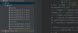 Python中logging日志记录到文件及自动分割的操作代码