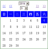 一个比较不错的PHP日历类分享