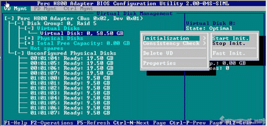 DELL服务器RAID H700,PERC H800阵列卡配置中文完全手册图解