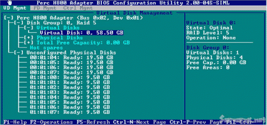 DELL服务器RAID H700,PERC H800阵列卡配置中文完全手册图解