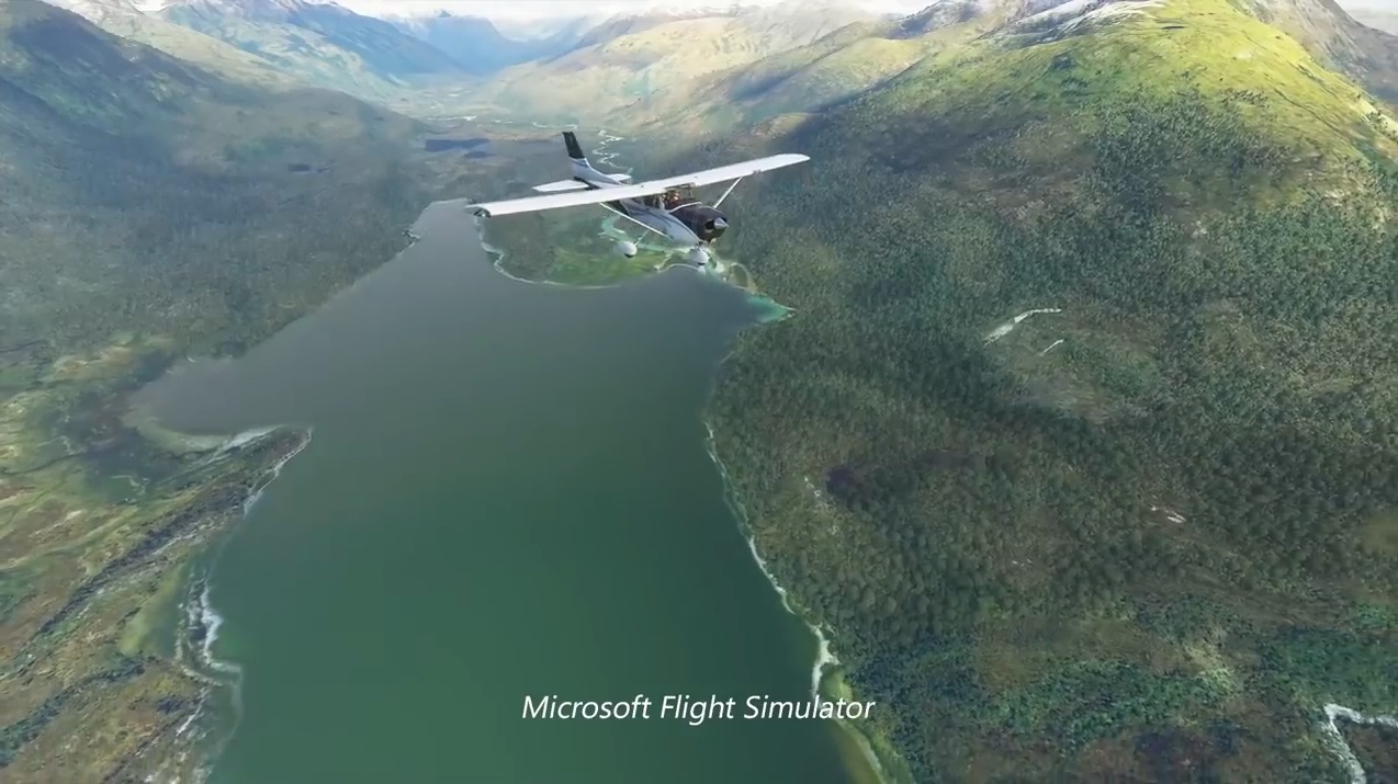 惊艳！《微软飞行模拟》采用 Bing 地图流超过 2PB 数据