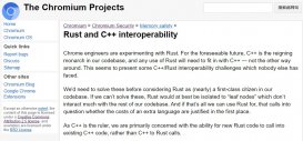 Chrome 团队正探索 Rust 与 C++ 的互操作性
