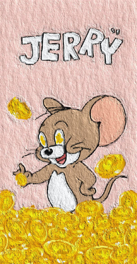 卡通手猫和老鼠经典壁纸皮肤 一定要做一个很酷的人
