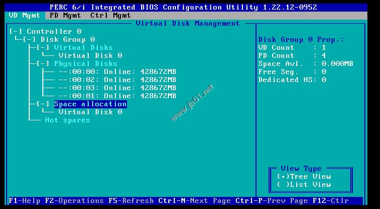 dell r710 服务器配置RAID5(3块硬盘做RAID5)
