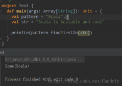 详解Java中的scala正则表达式