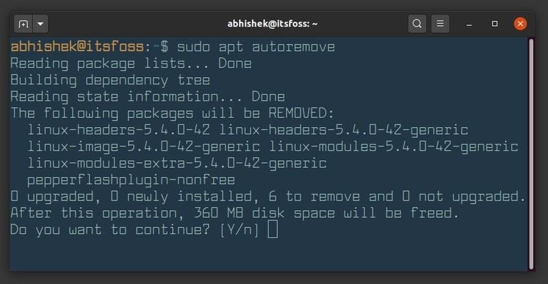 如何在Ubuntu Linux上释放/boot分区的空间？