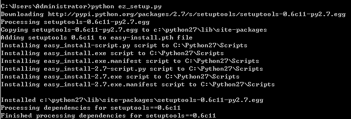 Python 安装setuptools和pip工具操作方法(必看)