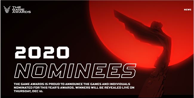 TGA2020年度最佳游戏投票地址 2020TGA游戏奥斯卡投票入口