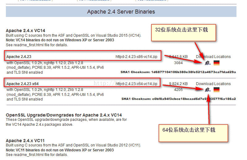 Win7安装和配置Apache2.4服务器的详细方法