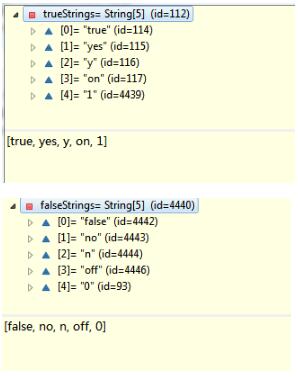 Java中Boolean与字符串或者数字1和0的转换实例