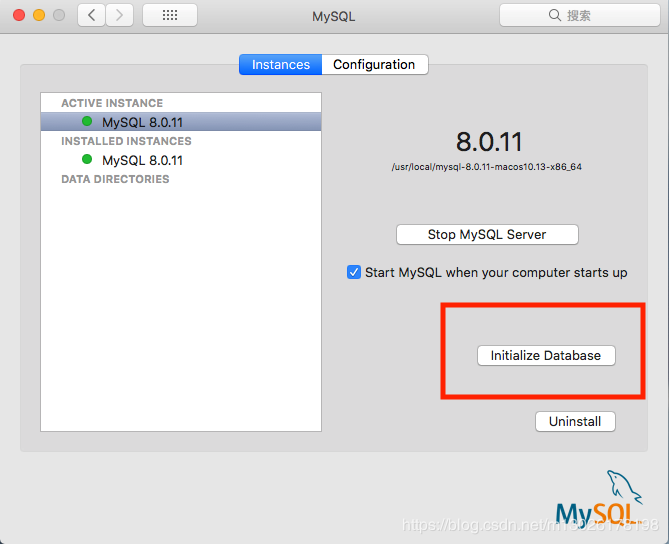 mac系统下mysql 8.0.11 安装指南