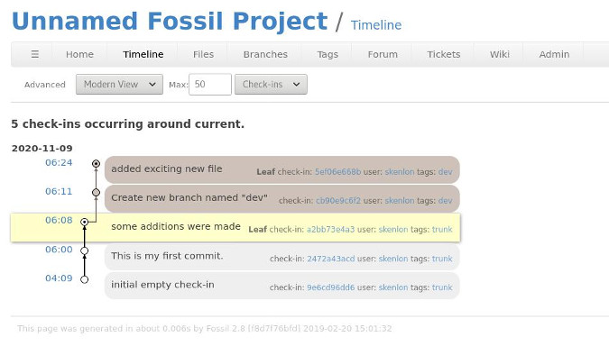 了解一下Fossil，一个Git的替代品