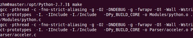 linux环境下的python安装过程图解(含setuptools)