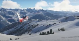 《微软飞行模拟》引入实时冰雪天气效果，模拟现实世界雪景