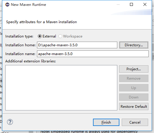 Maven在Windows中的配置以及IDE中的项目创建实例