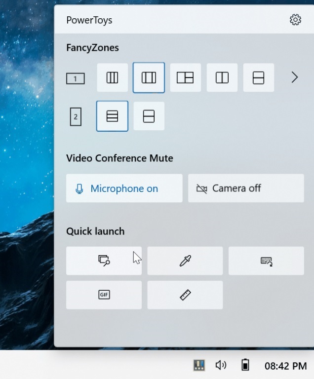 微软 Win10 免费工具集 PowerToys 将获得现代界面 UI，弹窗菜单曝光