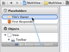iOS应用中使用Toolbar工具栏方式切换视图的方法详解