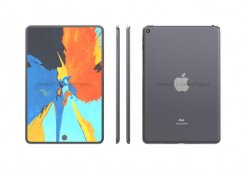 苹果 iPad Mini 6 高清渲染图曝光：采用屏下 Touch ID，边框进一步收窄