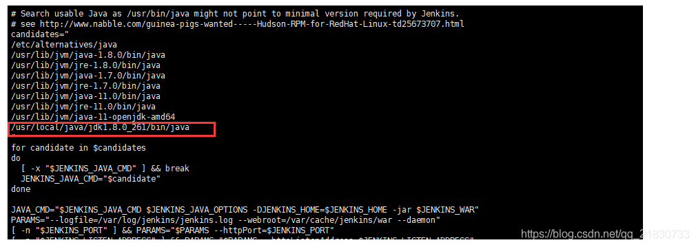 linux 下jenkins项目搭建过程（centos7为例 ）