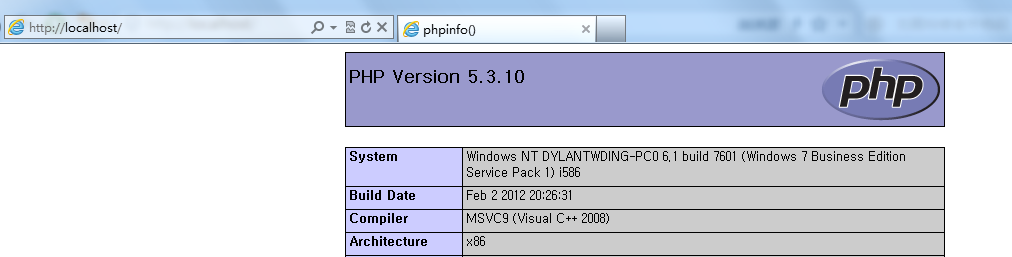 Windows下PHP开发环境搭建教程(Apache+PHP+MySQL)