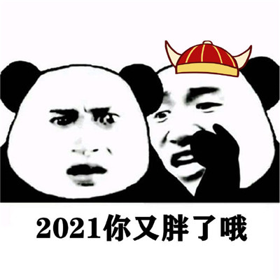 2021最新颖的熊猫头新年表情包 一个人宇宙限量版售的快乐