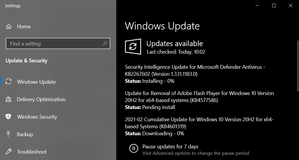 微软 Win10 更新 KB4577586 发布：永久删除 Adobe Flash Player，补丁无法卸载
