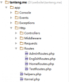 Laravel最佳分割路由文件（routes.php）的方式