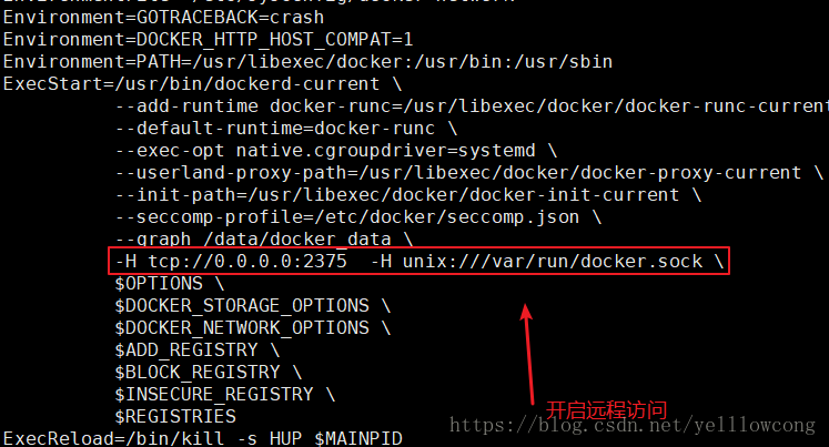 Docker之开启远程访问的实现