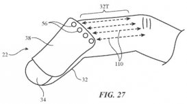 苹果申请 AR/VR 设备专利：手指套设计，集成多种传感器