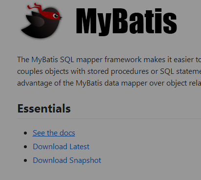 Mybatis环境搭建和使用实例代码