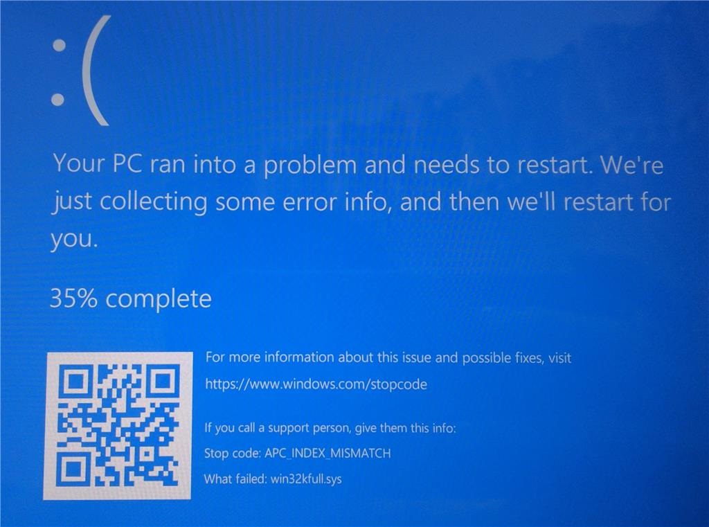 bug 守恒定律再现：微软承认最新 Win10 更新会致使某些用户电脑蓝屏死机，正努力修复