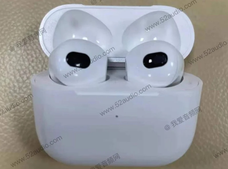 苹果 AirPods 3 更多实机图片曝光，售价约 976 元