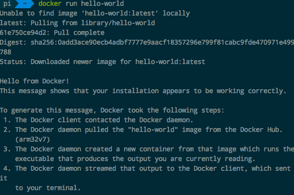 树莓派安装Docker的方法步骤