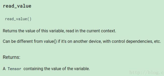 tensorflow: variable的值与variable.read_value()的值区别详解