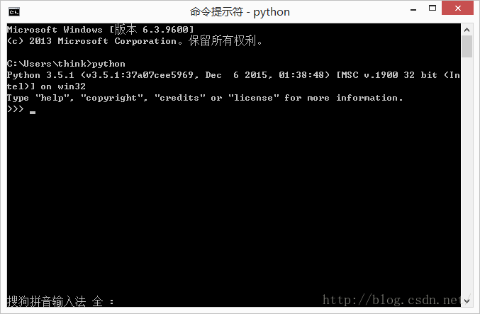 Win8下python3.5.1安装教程