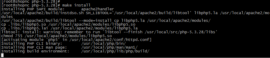 PHP环境搭建(php+Apache+mysql)