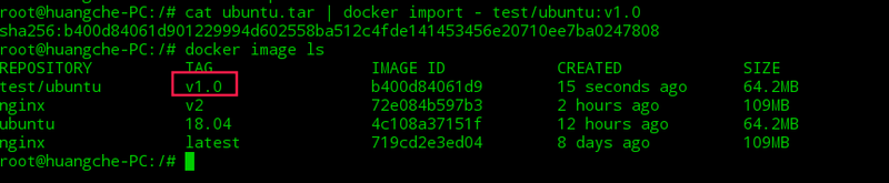 Docker学习之Container容器的具体使用