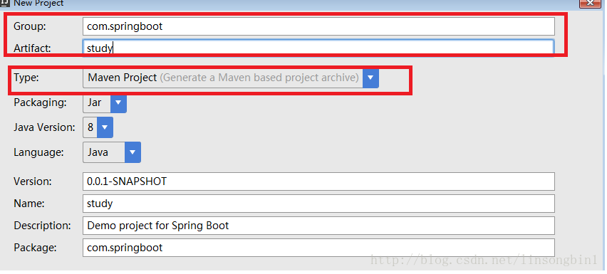 Spring Boot 工程的创建和运行(图文)