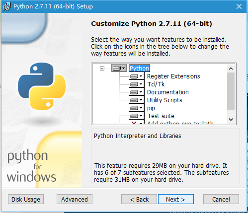 Win10下python3.5和python2.7环境变量配置教程